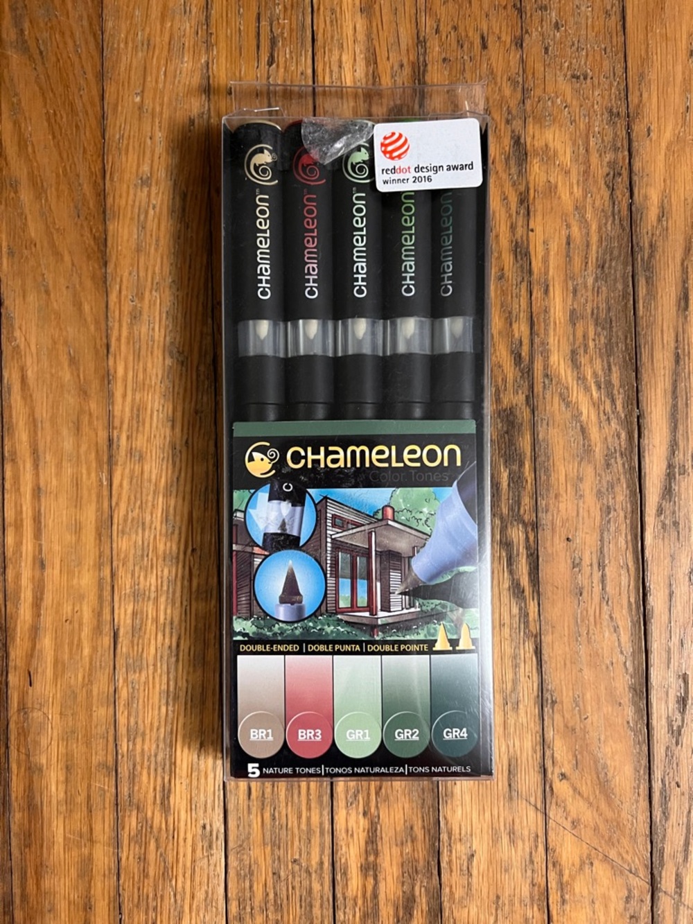 Chameleon Color Tones Marker Set - Black and Earth Tones